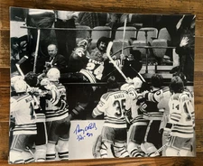 Terry O’Reilly Autographed 16x20 Boston Bruins Photo