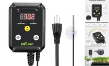 Reptile Thermostat Temperature Controller, Digital Heat Mat Thermostat Only