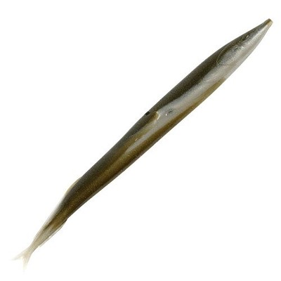 Berkley Gulp! Saltwater Sand Eel 5 in Silver Mud Soft Bait 6 Pack GSSE5-SMD
