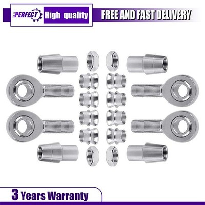 NEWHeim Joint Rod End Kit, 3/4  Left and Right Hand Thread 2 Big .750  Chromoly