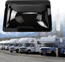 SL1422 RV Skylight Replacement,18" x 26" Camper fits Standard Black 