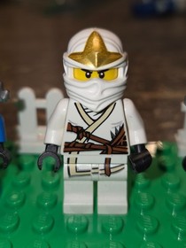 Lego Ninjago ZX Minifigure Lot All 4 Ninjas Kai Zane Cole Jay 9449 Good