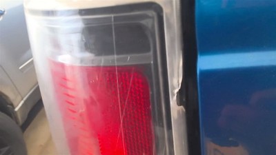 Driver Tail Light Styleside Ebony Border Fits 10-14 FORD F150 PICKUP 1806101 BAC