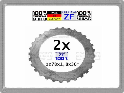 2x Stahllamelle; 1050330017 ;v. Automatikgetriebe 4HP18/FL 01K 01F Saab PSA Audi