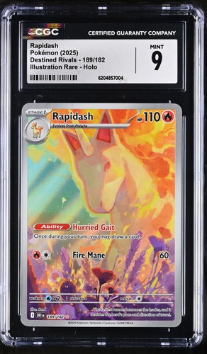 Rapidash graded CGC 9 for sale on eBay
