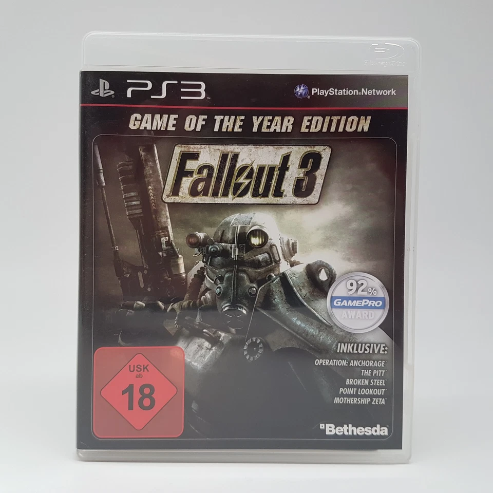 Fallout 3: Game of the Year Edition - Ps3 Spiel in OVP mit Anleitung [USK18] - Bild 2 von 4