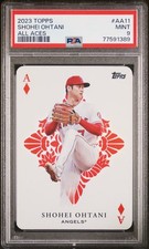 2023 Topps Series 1 - All Aces Shohei Ohtani #AA-11 PSA 9