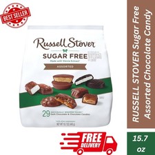 Russell Stover Sugar Free Assorted Chocolate Candy 15.7oz Pack of 1 Fast Shippin