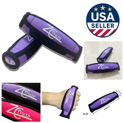 Versatile Hand Weights Set with Easy-Fill Zipper   Perfect for Home Workouts