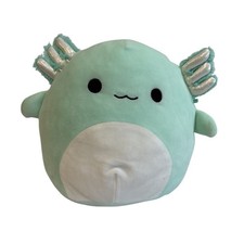 Squishmallows 10" Anastasia The Axolotl Teal Fuzzy Ears Plush Soft KellyToys