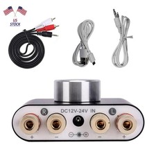 DC Mini Bluetooth 5.0 Digital Power Amplifier HiFi Stereo Audio 50W 50W New