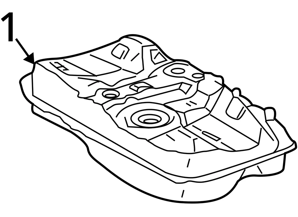 (LOCAL PICKUP ONLY) Fuel Tank Fits 02-04 AVALON 2643588 - Image 4 of 4