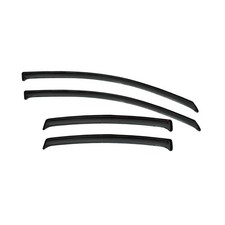 4pcs Sun Rain Wind Deflectors Door Window Visors Outside Mount Channel Style