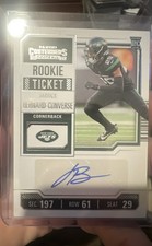 2023 Panini Contenders - Rookie Ticket Jarrick Bernard-Converse #290 (AU, RC)