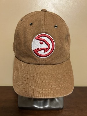Atlanta Hawks Carhartt x  47 Clean Up Hat Duck Cloth Brown OSFM NEW SAMPLE
