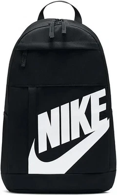 Nike Backpack Sports Gym School Travel Bag Elemental Academy Air Black - Image 1 of 4