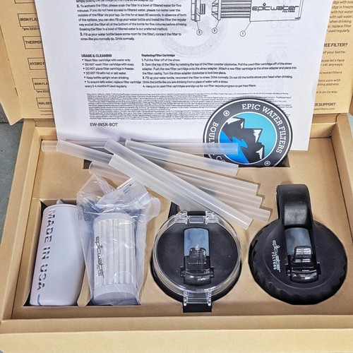 Epic Water Filters The Answer | Water Bottle Filter System USA Made Filter 99.9% - Picture 3 of 6