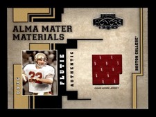 2004 Playoff Honors #AM-15 Doug Flutie Alma Mater Materials