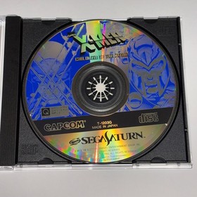 X-Men Children of the Atom  SEGA SATURN w/ Spine Card Japanese  Retro Game