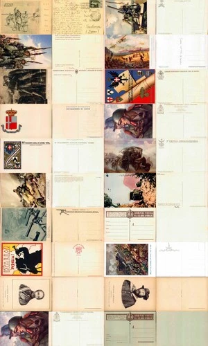 WW2-RSI-SOCIAL-REGIMENTAL MILITARY MILITARY MILITARY MILITARY lot 20 pieces-016A