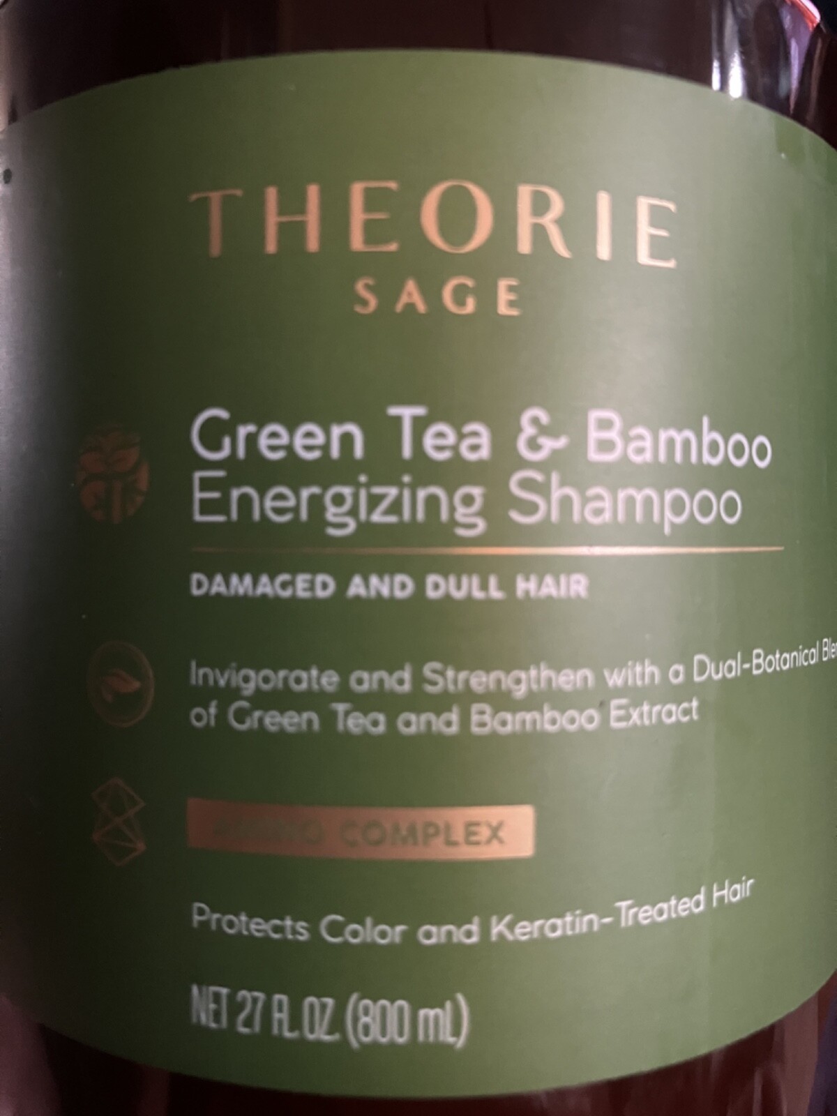 & Bamboo Energizing Shampoo 27 Fl Oz  New