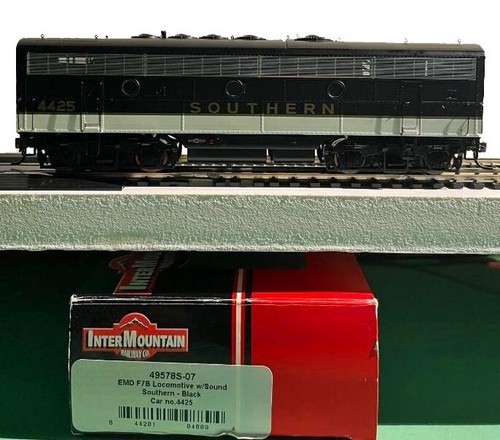 HO INTERMOUNTAIN 49578S-07 EMD F7B SOUTH 4425 NEGRO SONIDO DC DCC | Zustand: Used