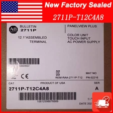 Allen Bradley 2711P-T12C4A8 Film HMI PanelView Plus 6 1250 Touch Color 12.1"