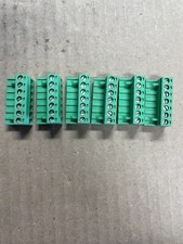  Lot of 6 Phoenix Contact 1757064 MSTB 2,5/ 7-ST-5,08 7 Contact PCB Connector