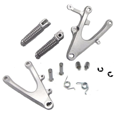 For Yamaha YZF-R1 2004-2006 2005 Front Rider Foot Peg Rest Bracket Rearsets - Foto 2 di 12