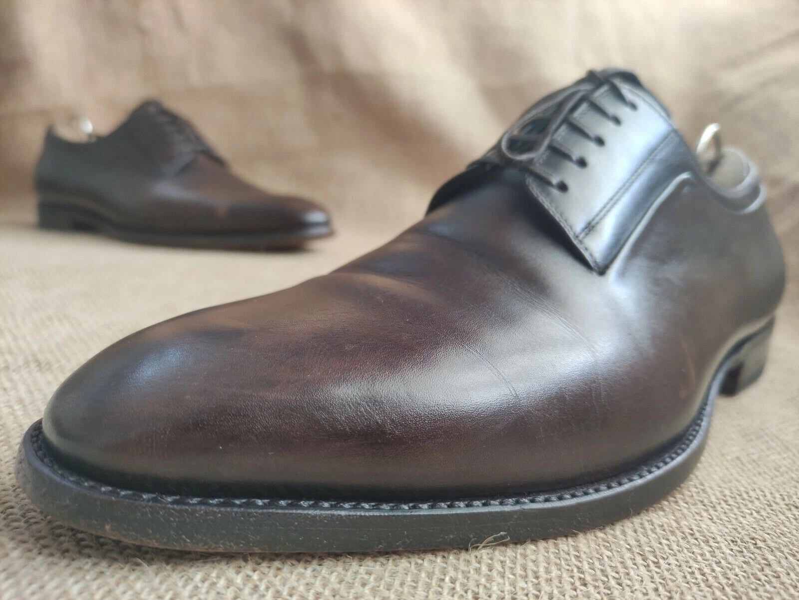 Chaussures derby homme Dior cuir marron Goodyear pointure EU 41    US 8    UK 7