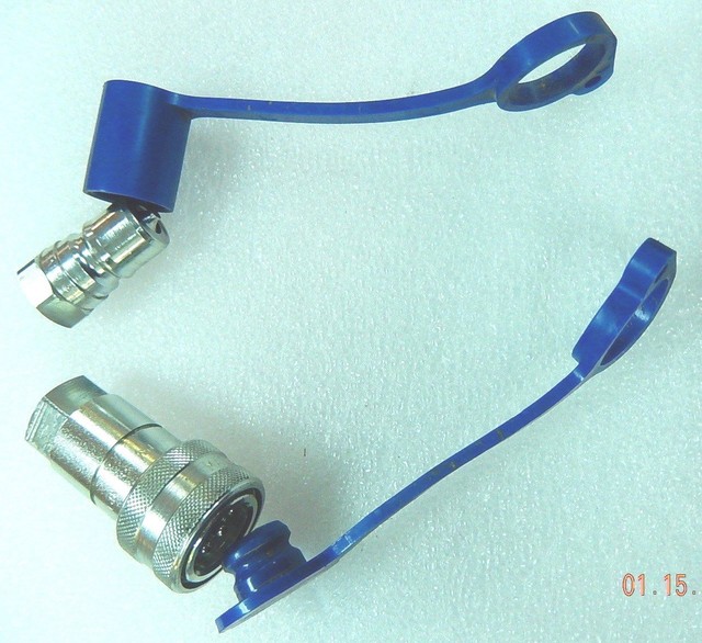 KUBOTA LA525 Loader Hydraulic Quick Coupling Dust Caps & Plugs 6 (set