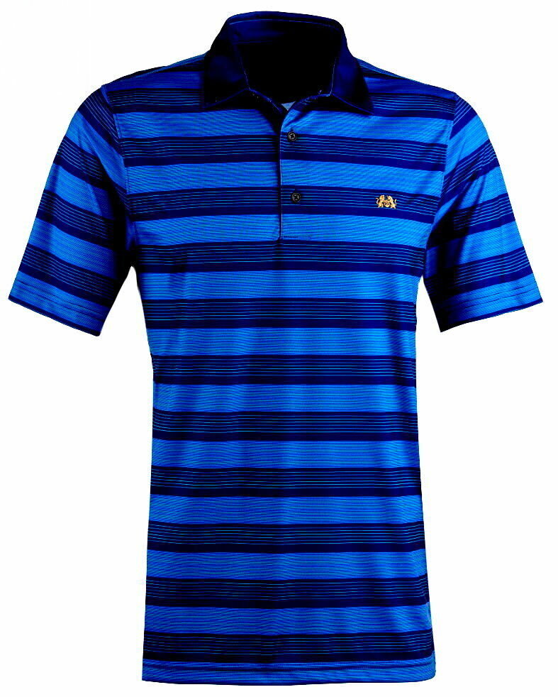 Golf Apparel - Mens MULTI-STRIPED Blue Golf / Polo Shirt ,nwt, CLEARANCE,  LARGE | eBay