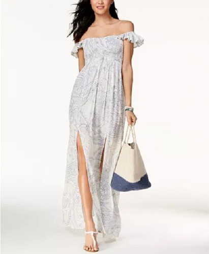 Raviya Off-The-Shoulder Swimsuit Cover 