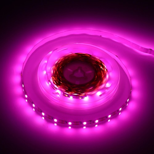 Luce Striscia Led Adesiva Usb 5v Uv Viola idroponica Crescita Piante 5M 300 Led - Imagen 8 de 9