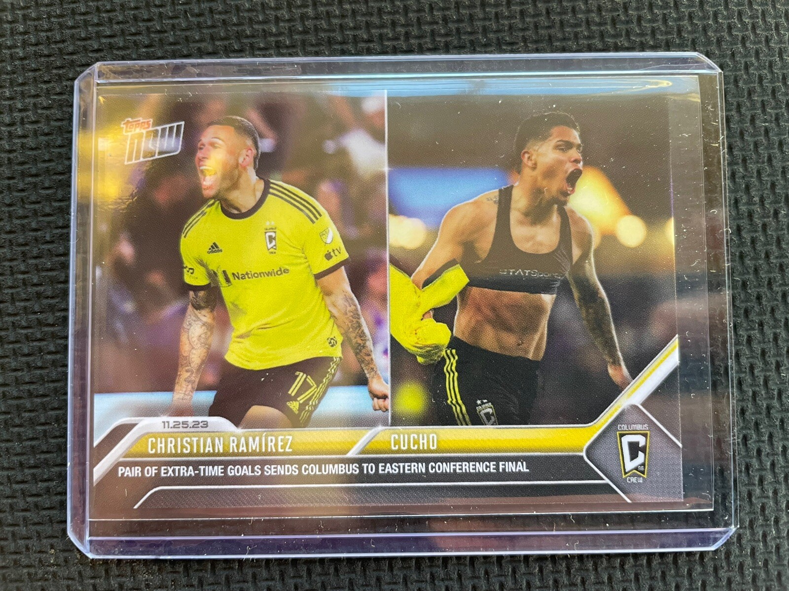 2023 Topps Now CHRISTIAN RAMIREZ CUCHO Lead COLUMBUS CREW To MLS Final 209 Made