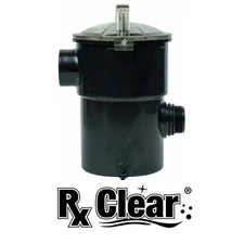 Rx Clear Replacement Strainer Housing Complete w/ Basket, Lid and O-ring
