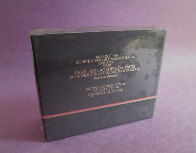 KL Karl Lagerfeld Vintage Pure Perfume 7.5 ml 1/4 oz Pre-Barcode