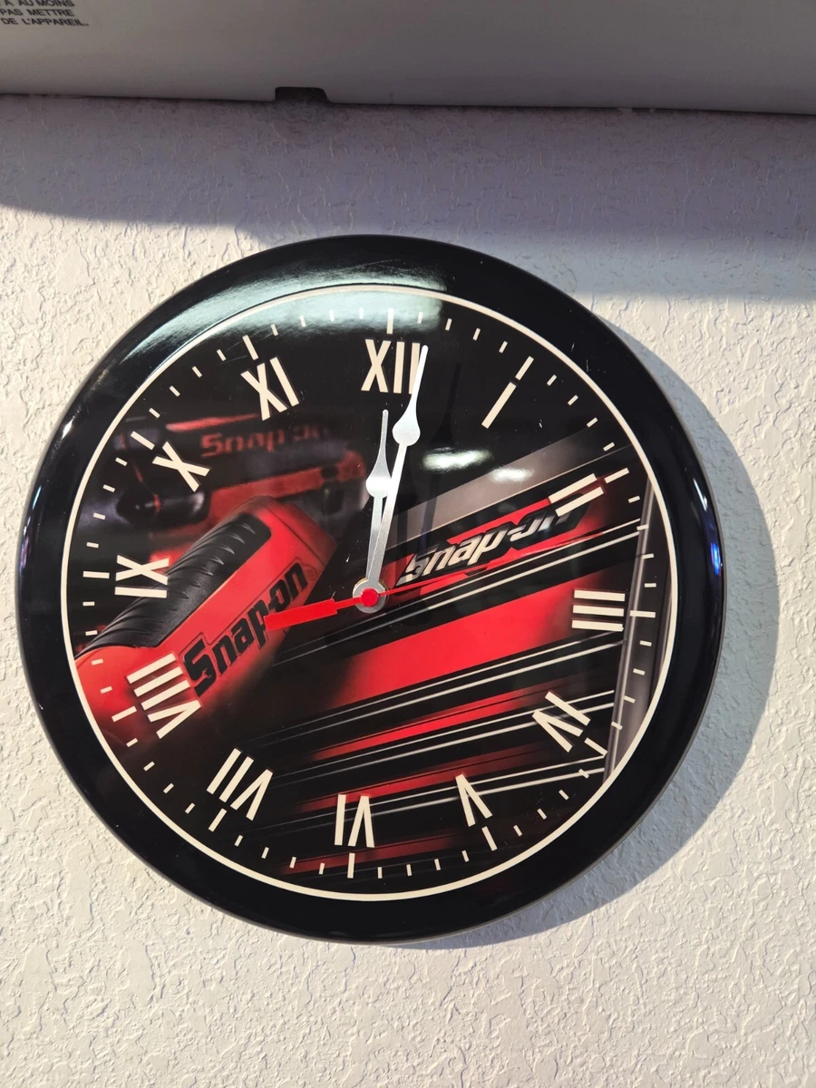 Snap-on Red Collectible Advertising Clocks | eBay