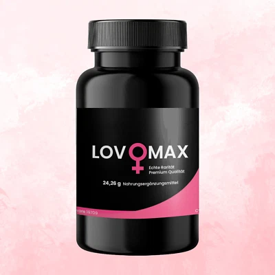 DR JOKAR LOVOMAX Frau 60 Kapseln-Dose, mit L-Arginin & Zink, innere Balance & Vitalität