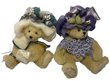 SALE! Gallery Bears. Vtg. Set Of Two. Signed And Numbered.