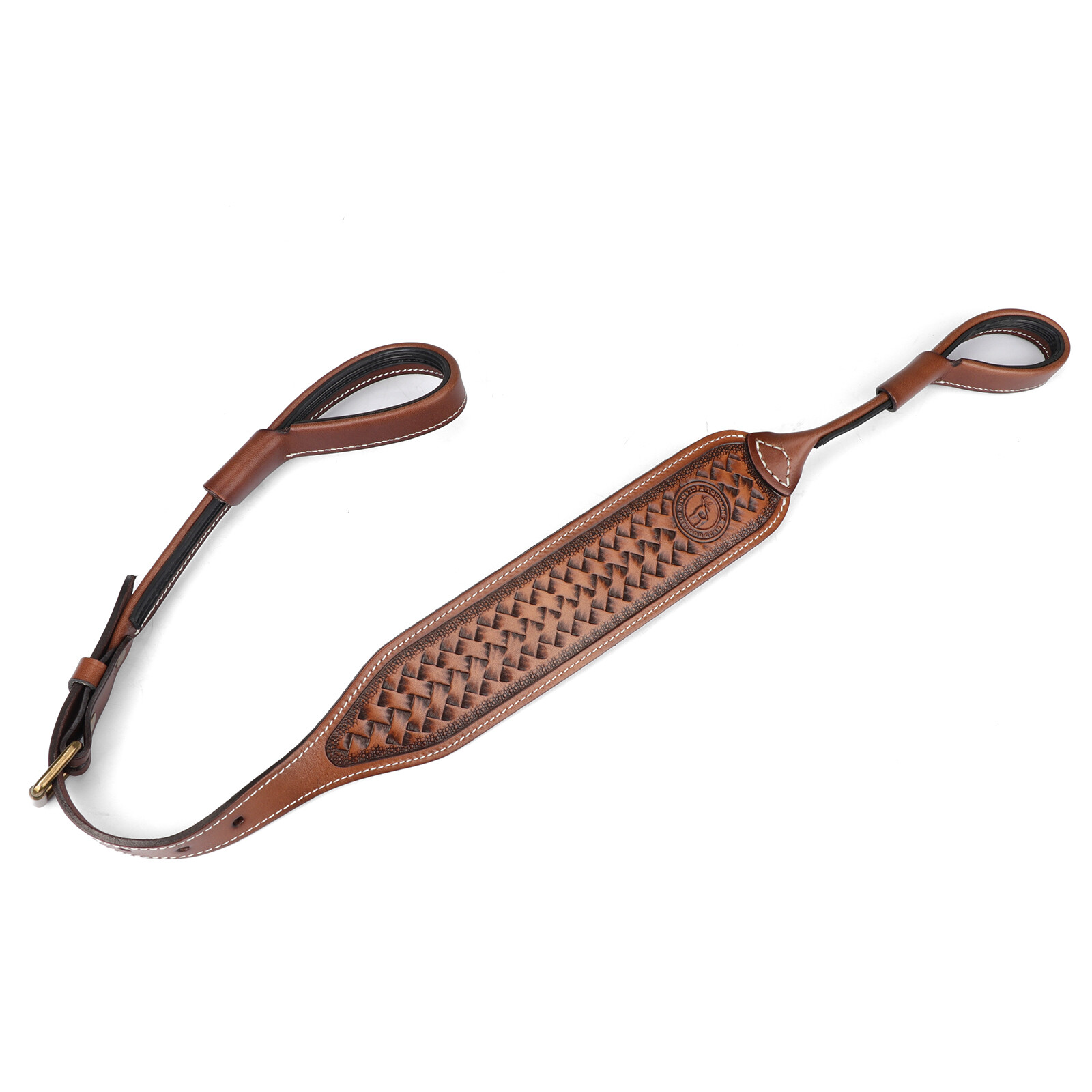 TOURBON Leather NO-Drill Gun Sling Hunting Rifle Shotgun Strap US-Special Offer