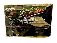 New Vintage Zippo Lighters Counter Top Store Display 8 piece NOS NIB USA 1995