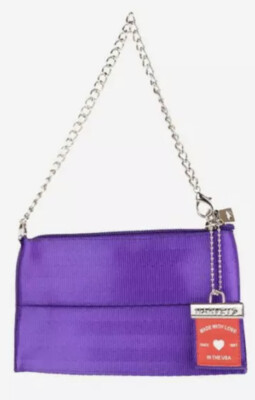 Harveys Seatbelt Bag Coin Purse Iris Purple