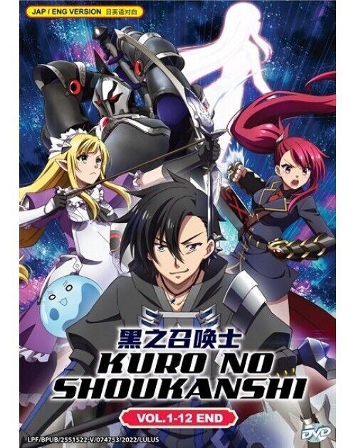 DVD Anime Kuro No Shoukanshi (Black Summoner) Vol.1-12 End English