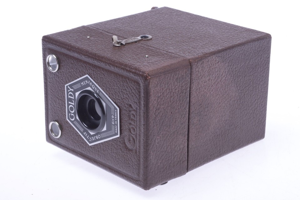 GOLDSTEIN GOLDY BROWN BOX CAMERA 6X9CM ON 120 ROLL FILM ‘CARDBOARD ...