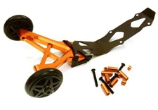 Billet Machined Wheelie Bar for Traxxas 1/10 Revo & E-Revo (-2017) (Orange)