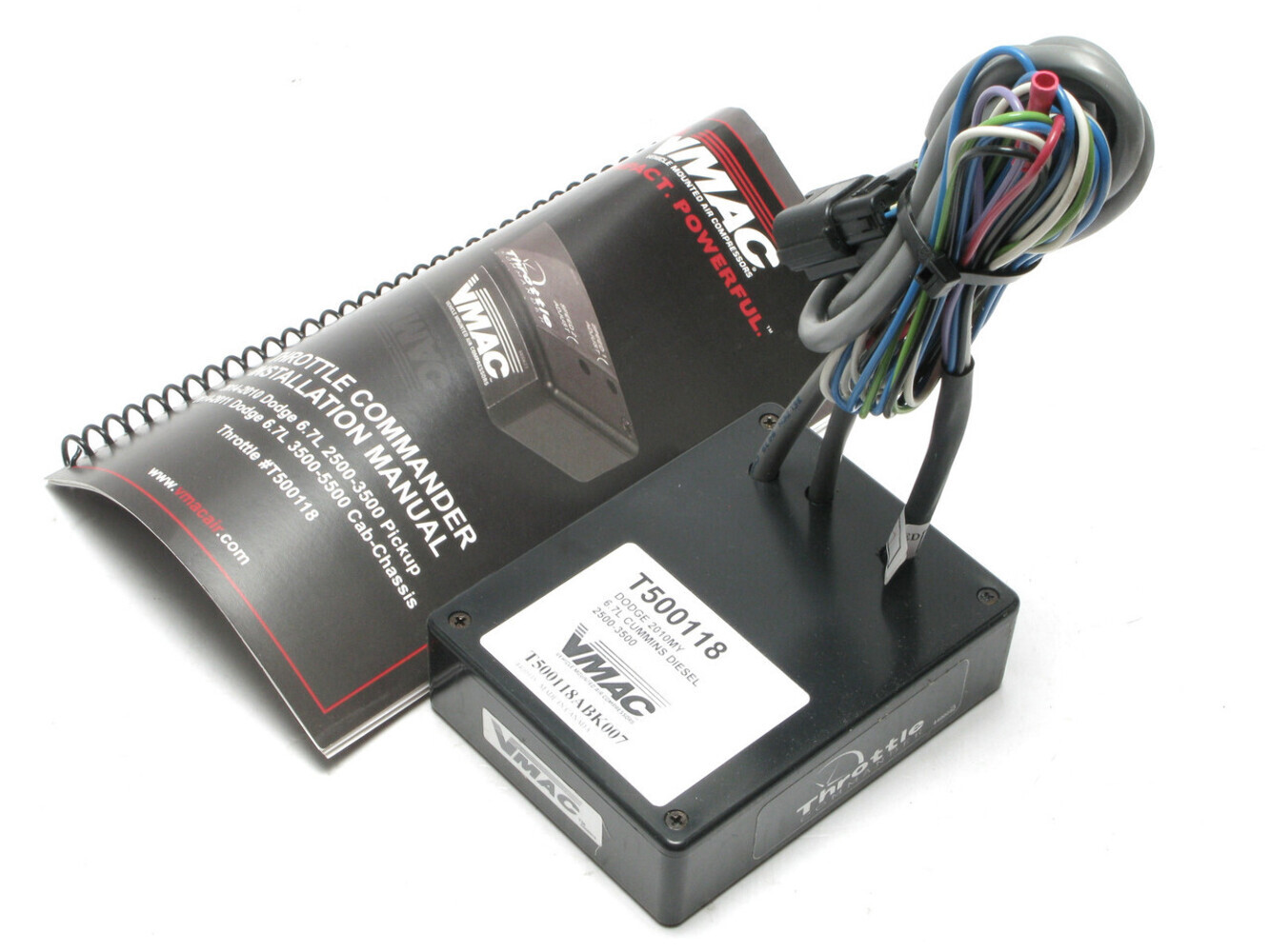 VMAC T500118 Throttle Commander, 20102021 Dodge 25003500 6.7L Cummins