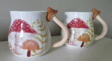 Potter's Studio Mushroom Mugs - Set of 2