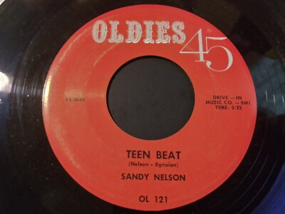 Sandy Nelson & The Spaniels Unplayed Re-issue OLDIES 45 RPM OL121 Record Doo-Wop