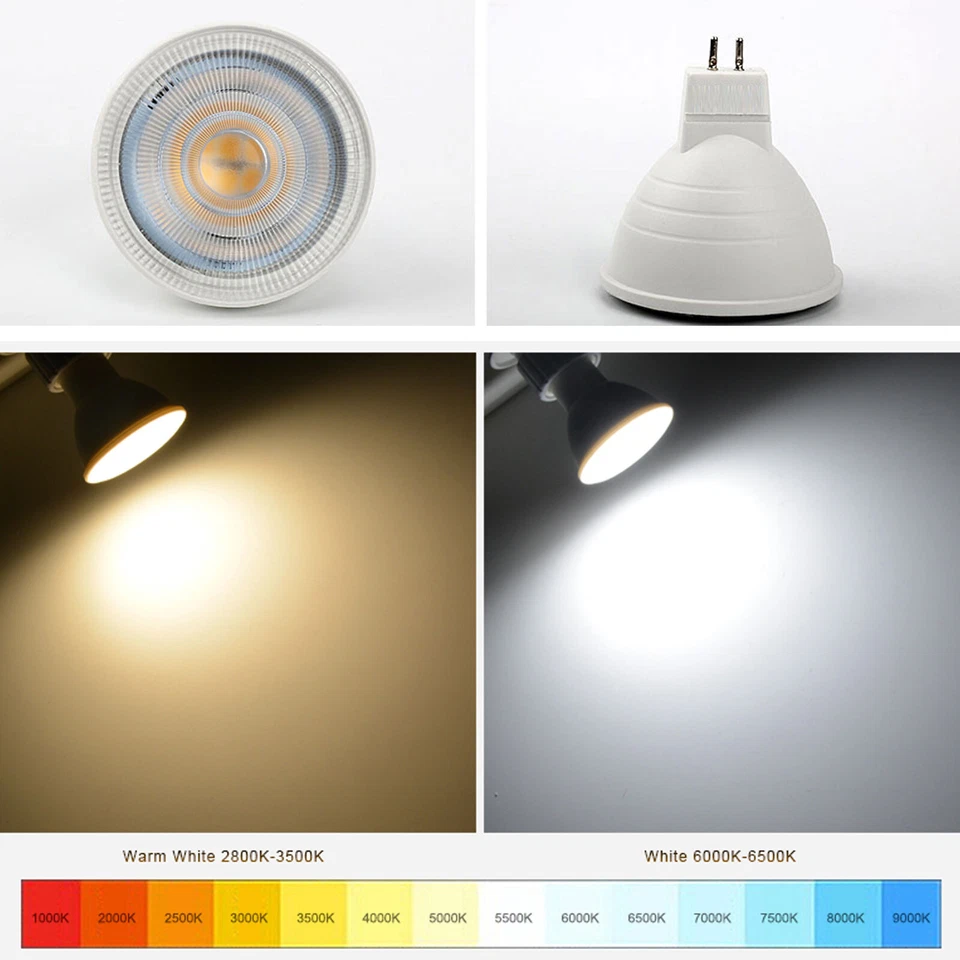 7w Dimmable Led Spotlight 24-degree 3000k 4500k 6000k Spot Light Bulbs Lamp 220v - Image 4 of 4